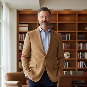 Bert Pulitzer "Sutton" SupraSuede Sport Coat - Size 50R